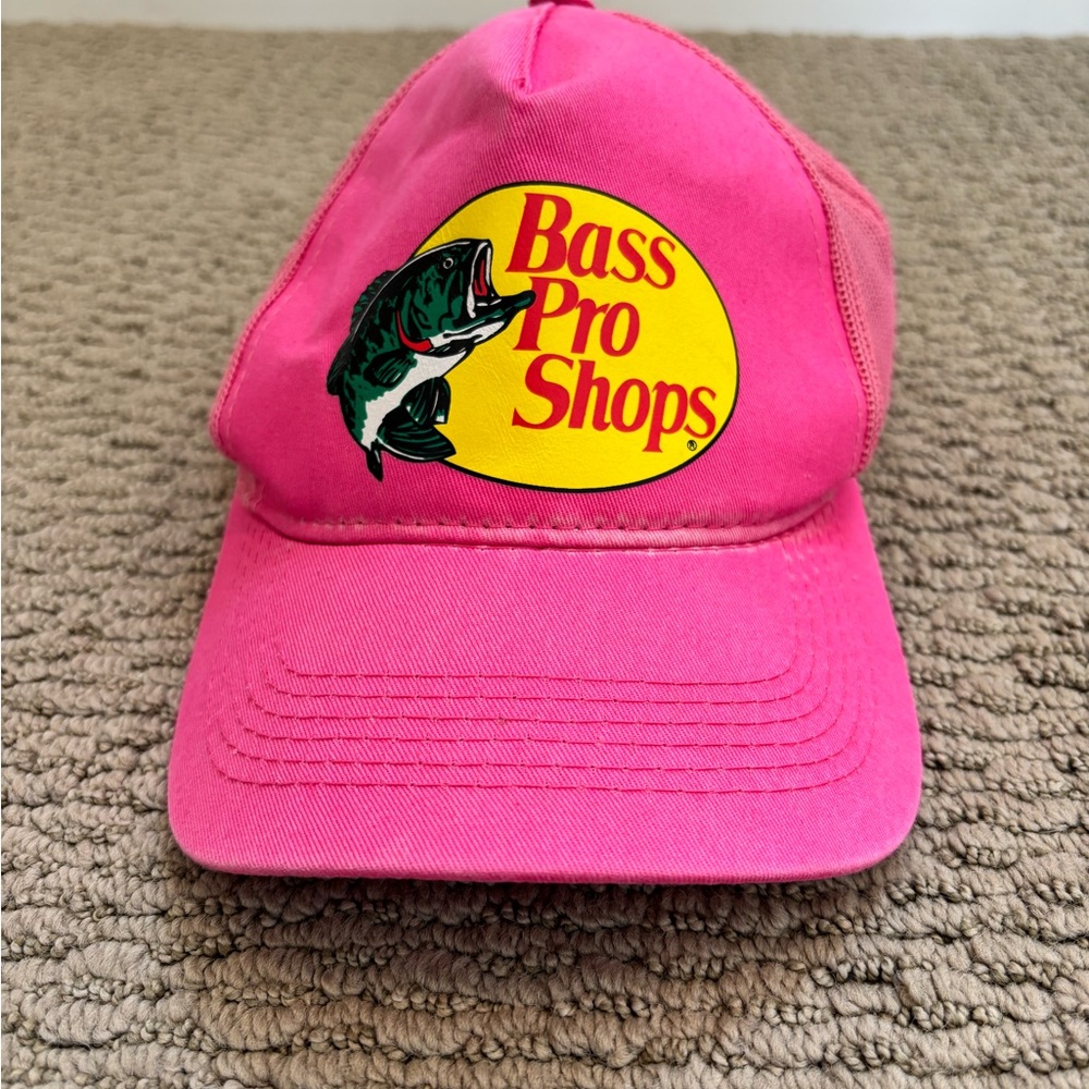 Bass Pro Shops Bright Pink Hat